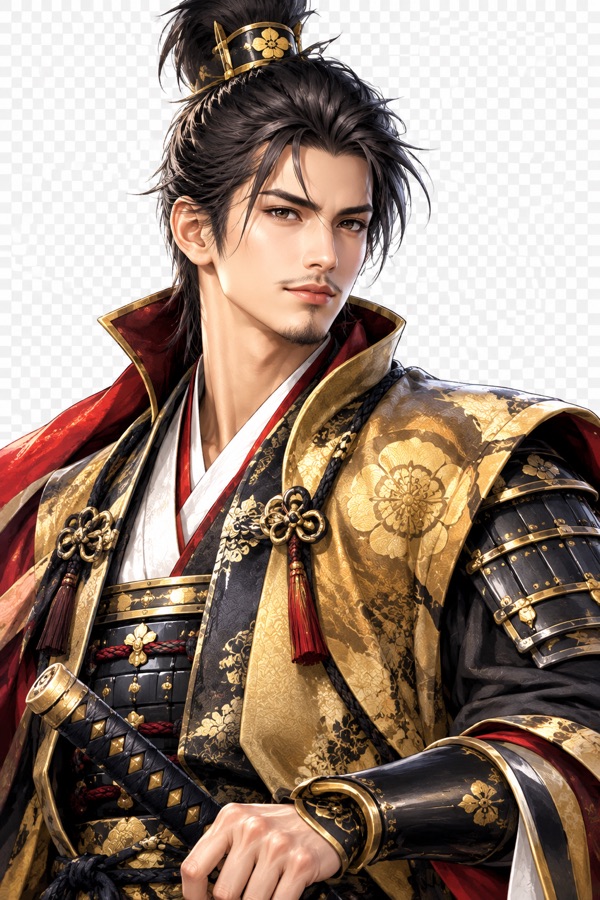 戦国武将(豊臣秀吉)のイラスト